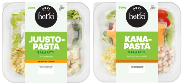 :TAKAISINVETO: Hetki Arki Juusto-pastasalaatin yhdessä valmistuserässä väärä etiketti